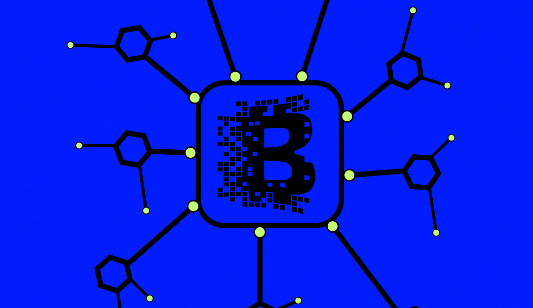 Cover photo showing Bitcoin logo